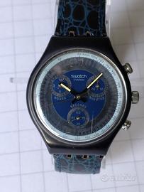 Swatch crono Blu