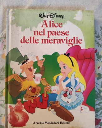 Libro "Alice nel Paese delle Meraviglie" Walt Disn