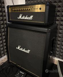 Marshall MG 100 HFX + Cabinet MG 412 AG MG Gold