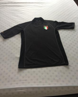 maglia kappa eroi nera italia