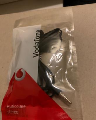 Cuffie color nero - Auricolari Stereo Vodafone