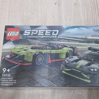 Lego - 76910 Aston Martin Valkyrie and Vantage GT3