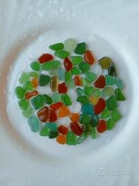 70+ pezzi di Vetro Marino Per Artigianato Mosaico