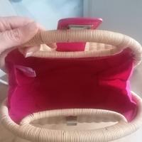 borsa in vimini rocco barocco