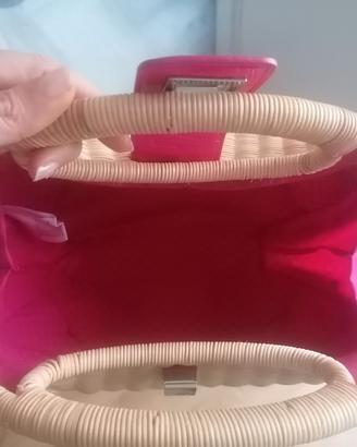 borsa in vimini rocco barocco