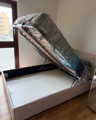 Struttura letto con contenitore Ikea