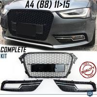 CALANDRA + GRIGLIE Fendinebbia AUDI A4 B8 11-15