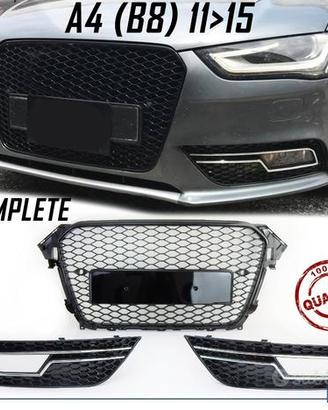 CALANDRA + GRIGLIE Fendinebbia AUDI A4 B8 11-15