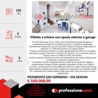 Villetta su 3 livelli in centro con spazio esterno