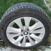 4 cerchi originali BMW 225/50R17 + gomme invernali