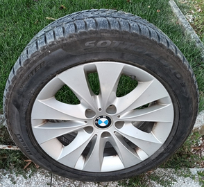 4 cerchi originali BMW 225/50R17 + gomme invernali