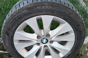 4 cerchi originali BMW 225/50R17 + gomme invernali