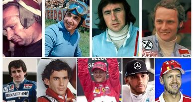 libri campioni della Formula Uno anni 80