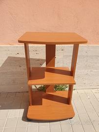 Mobile tv in noce chiaro