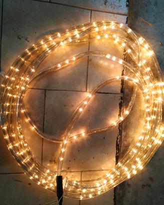 Luci luminarie da esterno Natalizie  20m (4 pezzi)