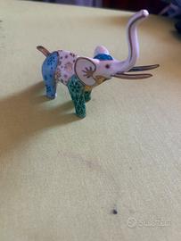 Elefante in porcellana Dresda-R.Pech (Kronach)