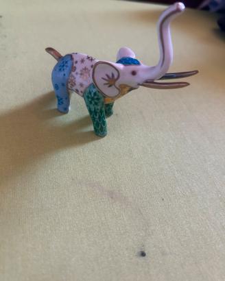 Elefante in porcellana Dresda-R.Pech (Kronach)