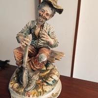 statua ceramica cacciatore