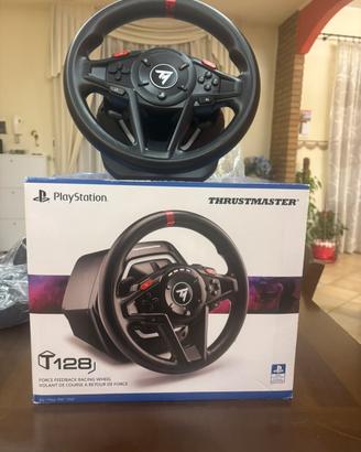 Volante Thrustmaster T128 completo con pedali
