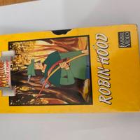 VHS Robin Hood avventure senza tempo cartone