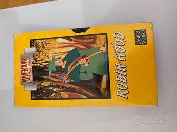 VHS Robin Hood avventure senza tempo cartone