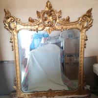 Specchiera in oro foglia 