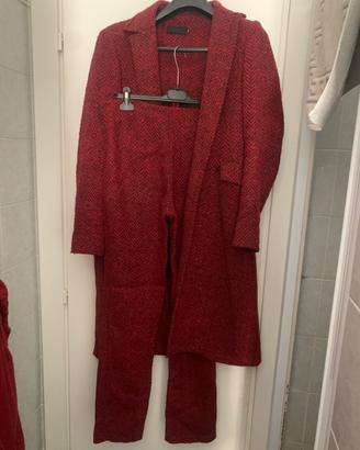 Pantaloni cappotto donna Made in Italy tg 44