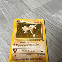 Carta Pokemon: Hitmonlee • Fossil