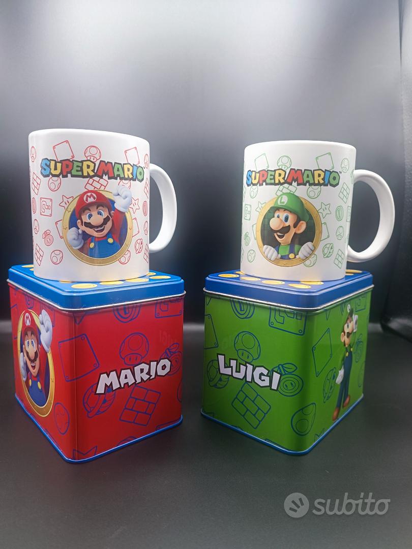 Set tazze Mug e Tin box Mario e Luigi - Arredamento e Casalinghi In  vendita a Roma