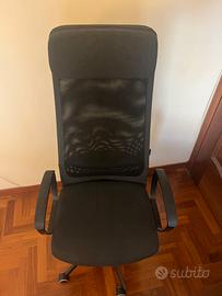 Sedia ufficio markus ikea - ergonomica