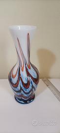 vaso in vetro di murano vintage 