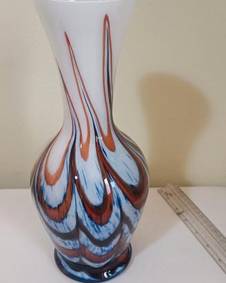 vaso in vetro di murano vintage 