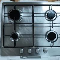 Piano cottura a gas Candy 4 fuochi - acciaio inox