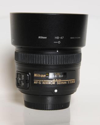 Nikon AF-S 50 F1.8 G (Nikon)
