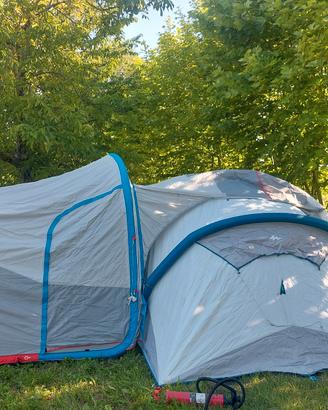 Tenda quequa gonfiabile con veranda gonfiabile 