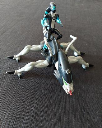 Ben 10 XLR8 con destriero 