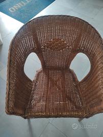 Sedia rattan Ikea