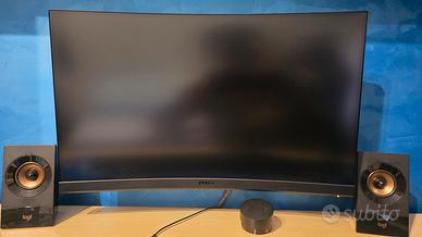 Monitor Gaming MSI G27CQ4P E2 27" Curvo 170Hz WQHD