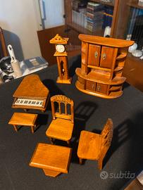 Mobili soggiorno miniatura, vintage