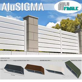 Recinzione alluminio frangisole steccato recinto