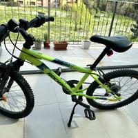 Bicicletta Ammortizzata anteriormente