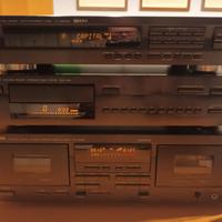 Yamaha Stereo Ampli AX492, Double Cassette KX-W392