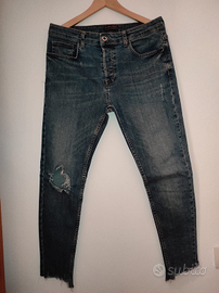 Jeans strappati uomo on sale zara