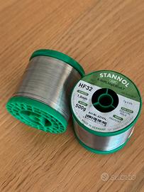 Stagno in filo per elettronica Stannol HF32