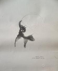 Emilio Greco Volto 1972 lito