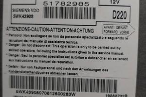 Centralina airbag Fiat 500/ 51782985