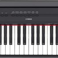 Pianoforte Yamaha P115B Tastiera, Nero