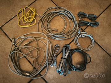 Stock Cavi LAN Ethernet Cat5 - Cat5e e doppini
