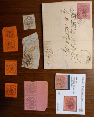 Stato pontificio lotto IIa emissione 