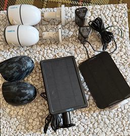 2 Telecamere reolink GO 3g/4g pannello solare